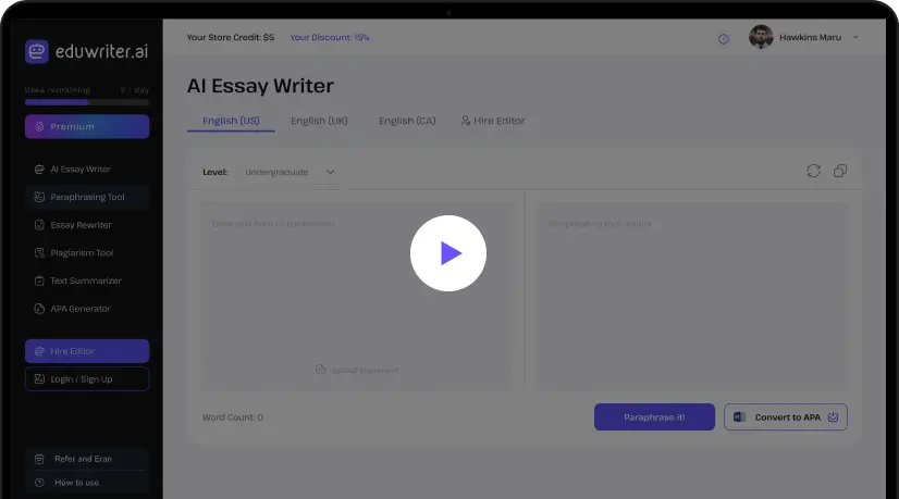 AI Writer Dashboard